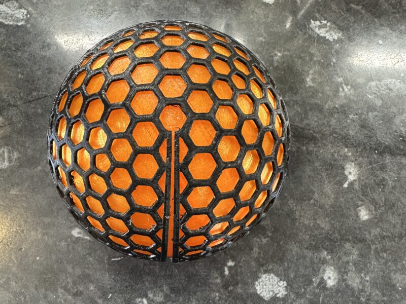 Glow orange nori moon