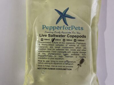 Marine Live Copepods and Phytoplankton